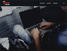 Tablet Screenshot of aircodedesign.com